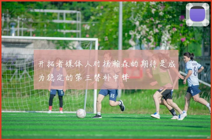 开拓者媒体人对杨瀚森的期待是成为稳定的第三替补中锋